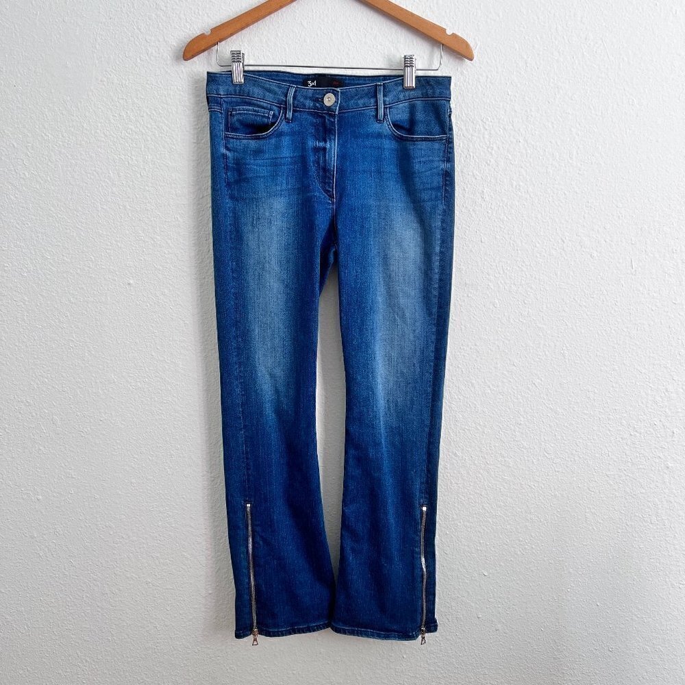 3x1 High Rise Side Zip Denim Jeans In Presley 27​​​​​​​​​​​​​​​​​​​​​​​​​​​​ - Picture 3 of 8